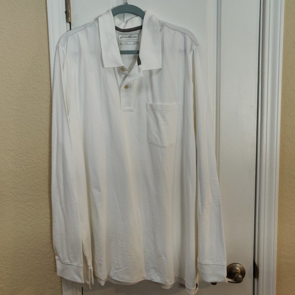 Eddie Bauer Long Sleeve Outdoor Polo